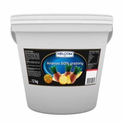Pineapple thermostable filling 50%, HELCOM, 12 kg
